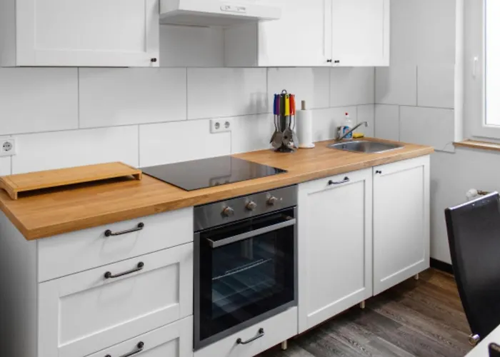 شقة Relax Oasis With 65 Smarttv, Kitchen And Balcony