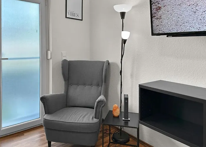 شقة Relax Oasis With 65 Smarttv, Kitchen And Balcony